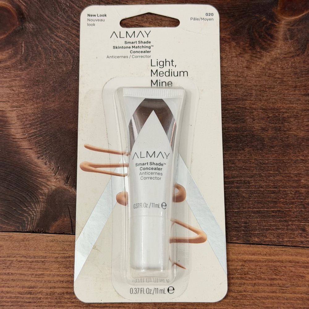 Almay Smart Shade Skintone Matching Concealer 020 Light Medium Mine 0.37oz NEW